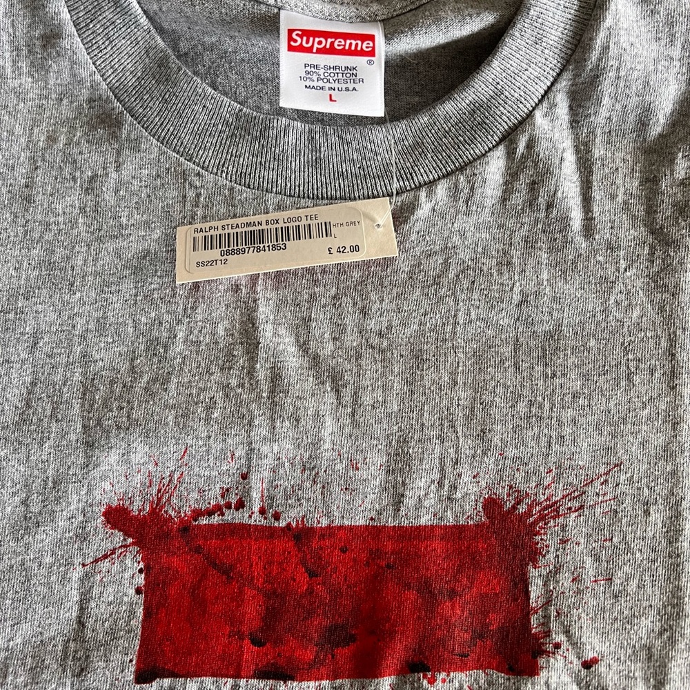 Supreme Box Logo Ralph Steadman